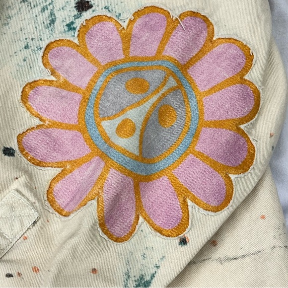 Free People Sunshine Fields Top Button Front XS Small - Picture 8 of 13